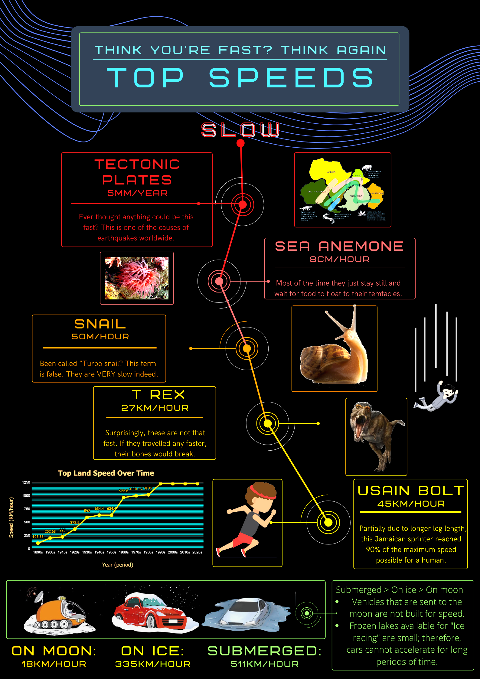 Top Speeds Infographic